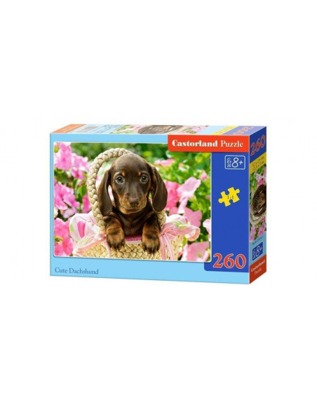 Catelus, Puzzle Castorland, 260 Piese,Uniq27514