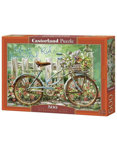 Bicicleta, Puzzle Castorland, 500 Piese,Uniq52998