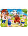 Cei Trei Purcelusi, Puzzle Castorland Maxi, 20 Piese,Uniq2399