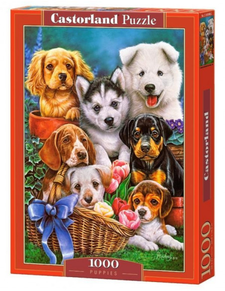 Catelusi, Puzzle Castorland, 1000 Piese,Uniq104048