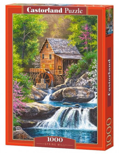 Moara In Padure, Puzzle Castorland, 1000 Piese,Uniq104055