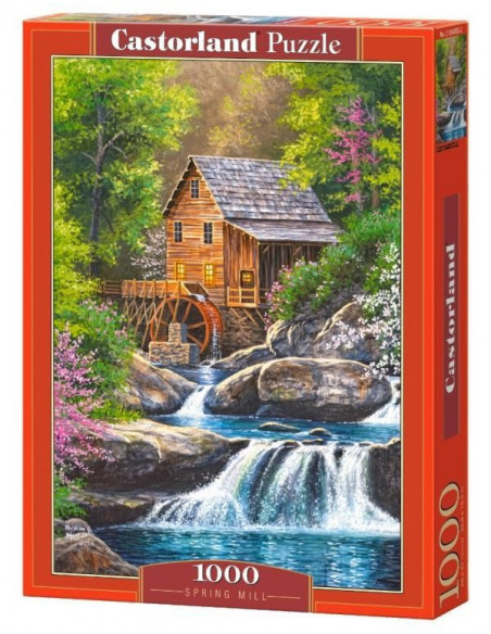 Moara In Padure, Puzzle Castorland, 1000 Piese,Uniq104055