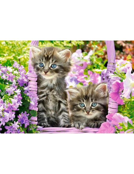 Pisicute In Gradina, Puzzle Castorland, 1000 Piese,Uniq104086
