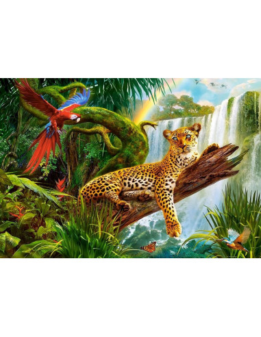 Leopard, Puzzle Castorland, 1000 Piese,Uniq104093