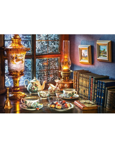 Ceaiul De Seara, Puzzle Castorland, 1000 Piese,Uniq104116