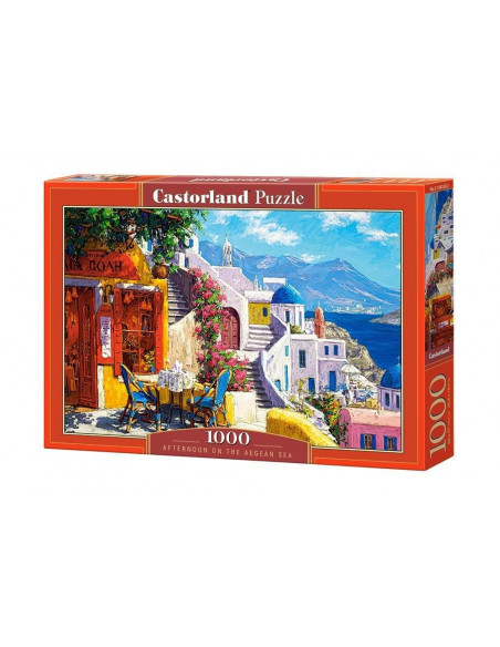 Seara Pe Marea Egee, Puzzle Castorland, 1000 Piese,Uniq104130