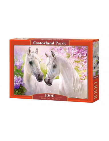 Cai Romantici, Puzzle Castorland, 1000 Piese,Uniq104147