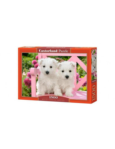 Catelusi Terrier, Puzzle Castorland, 1500 Piese,Uniq151721