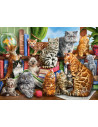 Casa Cu Pisici, Puzzle Castorland, 2000 Piese,Uniq200726