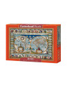 Harta Lumii Din 1639, Puzzle Castorland, 2000 Piese,Uniq200733