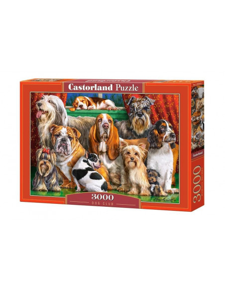 Clubul Cateilor, Puzzle Castorland, 3000 Piese,Uniq300501