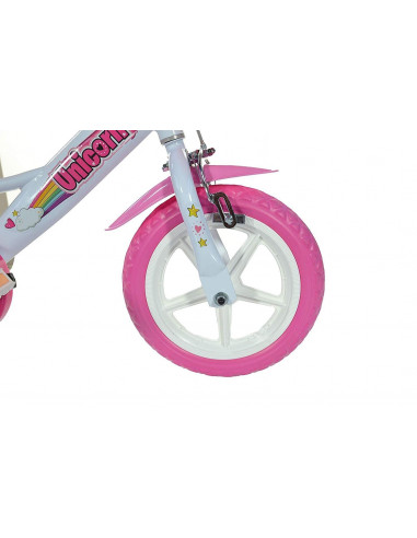 Bicicleta copii 12'' - UNICORN,124RL-UN
