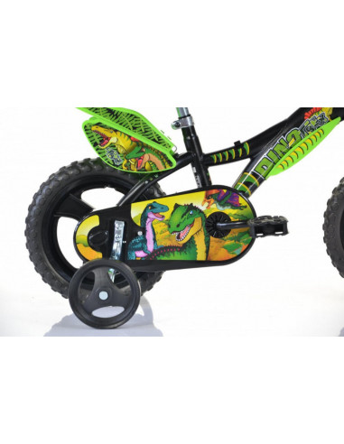 Bicicleta copii 12'' Dinozaur T-Rex,612L-DS