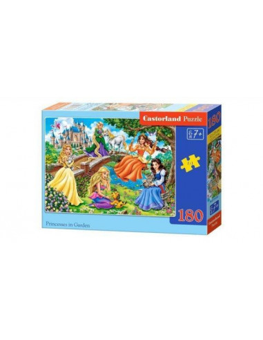 Printese In Gradina, Puzzle Castorland, 180 Piese,Uniq18383