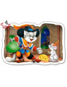 Povesti Clasice, Puzzle Castorland 4 In 1 - 3, 4, 6, 9