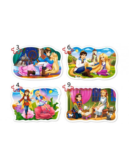 Povesti De Dragoste, Puzzle Castorland 4 In 1 - 3, 4, 6, 9