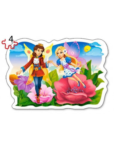 Povesti De Dragoste, Puzzle Castorland 4 In 1 - 3, 4, 6, 9