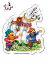 Alba Ca Zapada, Puzzle Castorland 4 In 1 - 3, 4, 6, 9