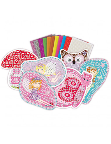 Set creativ - Mozaic Fairy Friends,1003916 Set creativ - Mozaic Fairy Friends,1003916