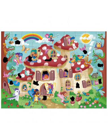 Magic Puzzle - Palatul zanelor (50 piese),1003847