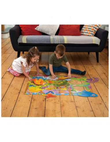 Puzzle Podea: Dinozauri (30 piese),A0866B
