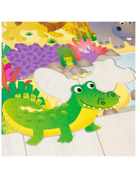 Puzzle Podea: Jungla (30 piese),A0858B