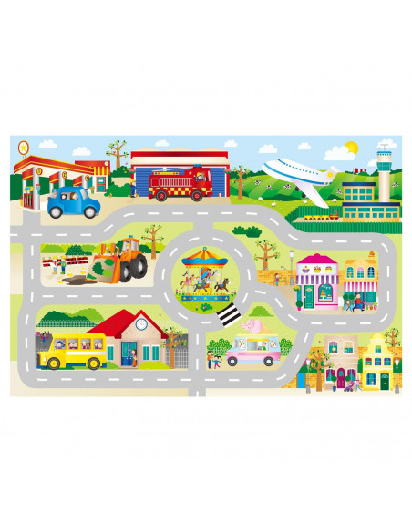 Puzzle Podea: Orasul (30 piese),1005023