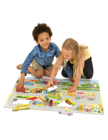 Puzzle Podea: Orasul (30 piese),1005023