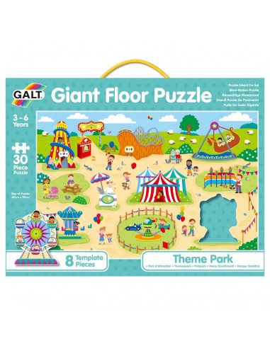 Puzzle Podea: Parcul de distractii (30 piese),1005095