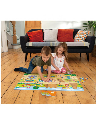 Puzzle Podea: Parcul de distractii (30 piese),1005095