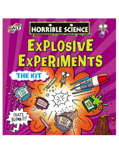 Horrible Science: Kit experimente explozive,LL10341