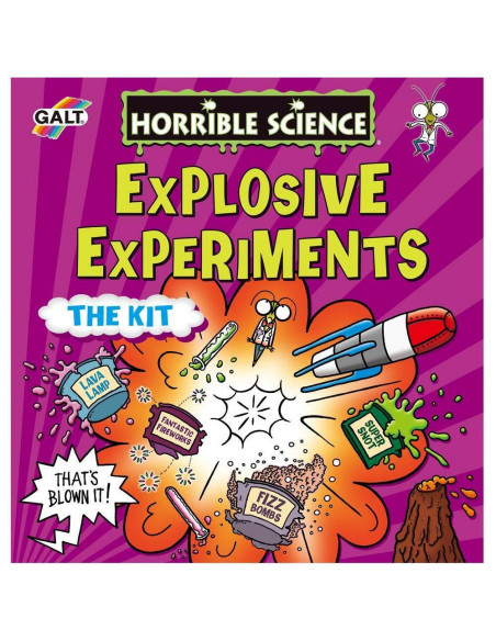 Horrible Science: Kit experimente explozive,LL10341