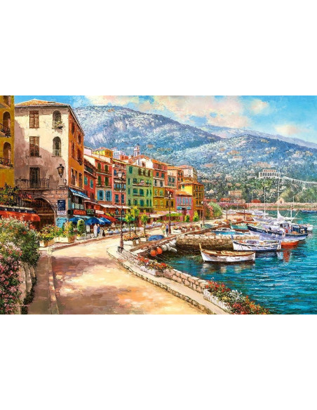 Riviera Franceza, Puzzle Castorland, 1500 Piese,Uniq151745