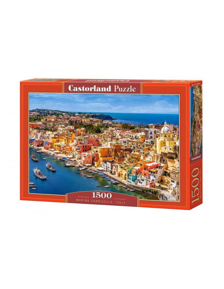 Marina Corricella, Italia, Puzzle Castorland, 1500