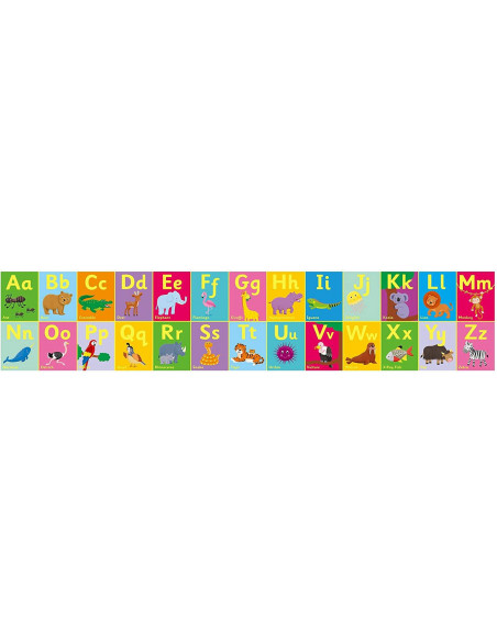 Puzzle Podea: Alfabetul animalutelor (30 piese),1005368