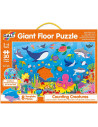 Puzzle Podea: Numaram animalute marine (30 piese),1005371