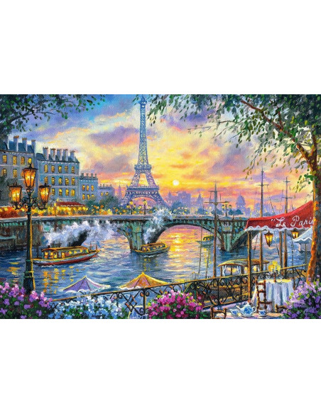 Vremea Ceaiului In Paris, Puzzle Castorland, 500 Piese,Uniq53018
