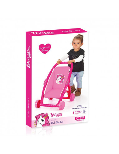 Carucior pentru papusa - Unicorn,ROB-2559