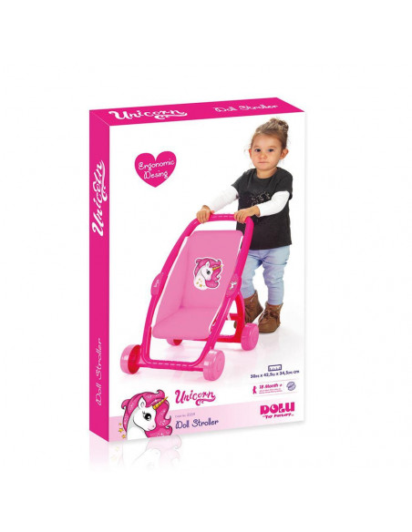 Carucior pentru papusa - Unicorn,ROB-2559
