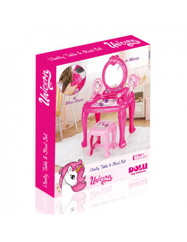Masuta de toaleta cu scaun - Unicorn,ROB-2561