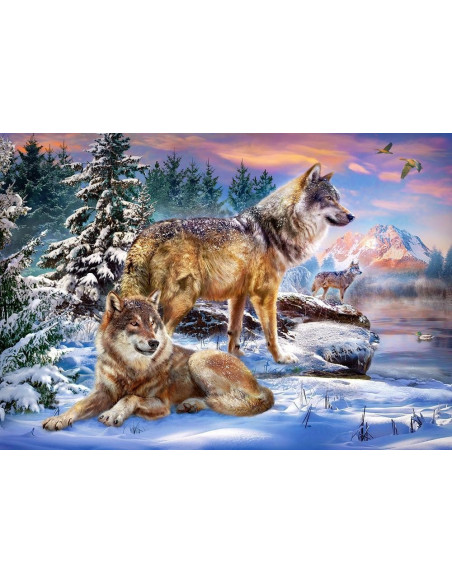 Lupi, Puzzle Castorland, 500 Piese,Uniq53049