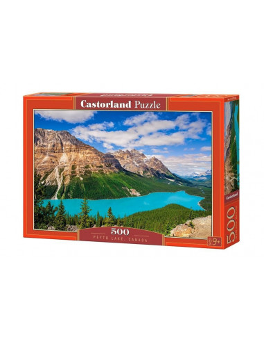 Lacul Peyto, Canada, Puzzle Castorland, 500 Piese,Uniq53056
