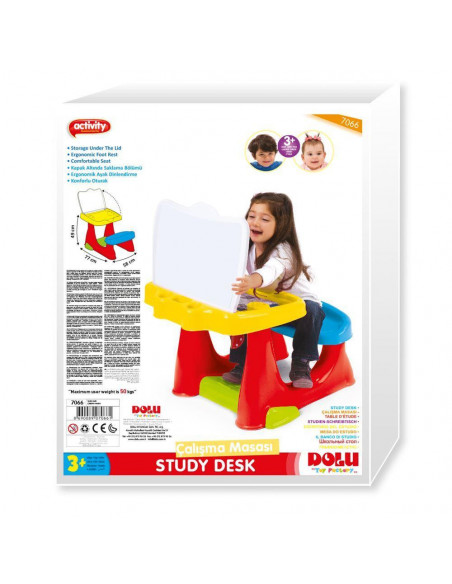 Birou de studiu multicolor,ROB-7066