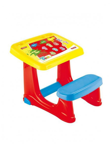 Masuta de studiu cu scaun - Colorata,ROB-7063