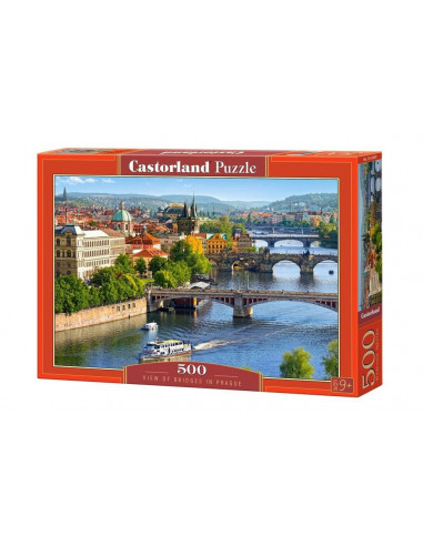 Podurile Din Praga, Puzzle Castorland, 500 Piese,Uniq53087