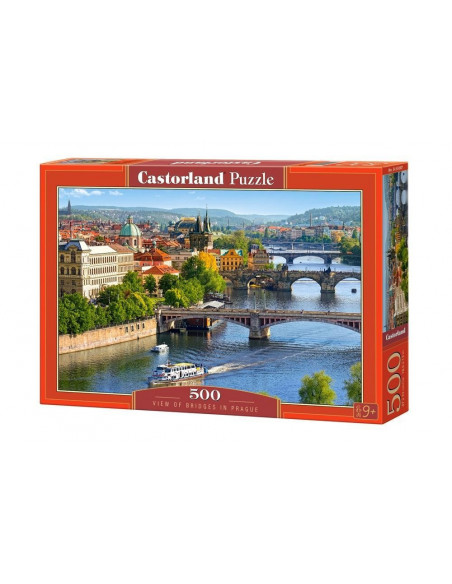 Podurile Din Praga, Puzzle Castorland, 500 Piese,Uniq53087