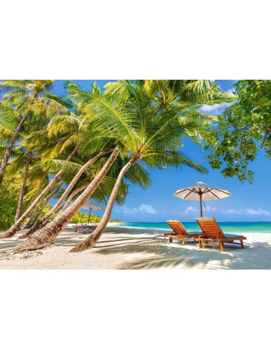 Plaja Paradis, Puzzle Castorland, 500 Piese,Uniq53100