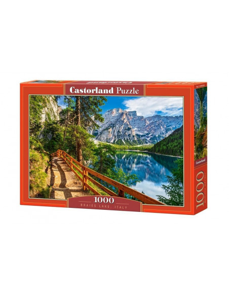 Lacul Braies, Italia, Puzzle Castorland, 1000 Piese,Uniq104109