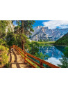 Lacul Braies, Italia, Puzzle Castorland, 1000 Piese,Uniq104109