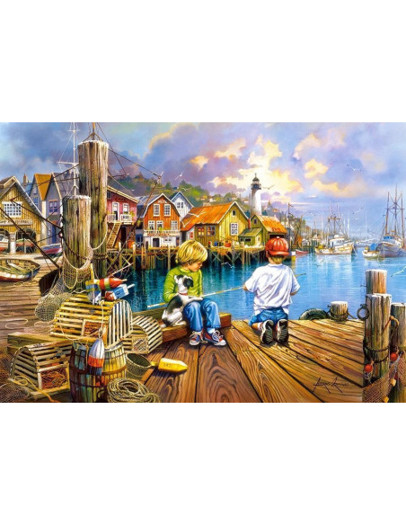 La Docuri, Puzzle Castorland, 1000 Piese,Uniq104192